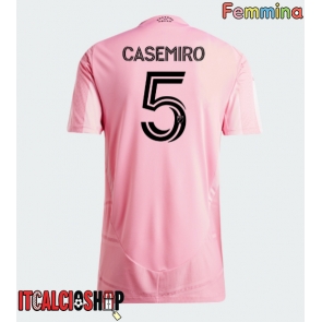 Inter Miami Casemiro #5 Prima Maglia Femmina 2026-27 Manica Corta Inter Miami Casemiro #5 Prima Maglia Femmina 2026-27 Manica Corta